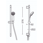 Walrus VIVA 龍頭套裝3件 (面盆龍頭 + 浴缸龍頭 + 花灑套裝)